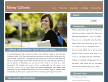 Tablet Screenshot of morey-editions.com